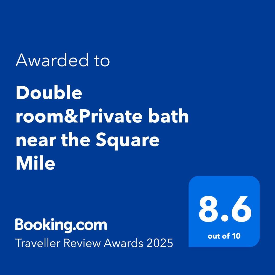 Double Room&Private Bath Near The Square Mile Londra Esterno foto